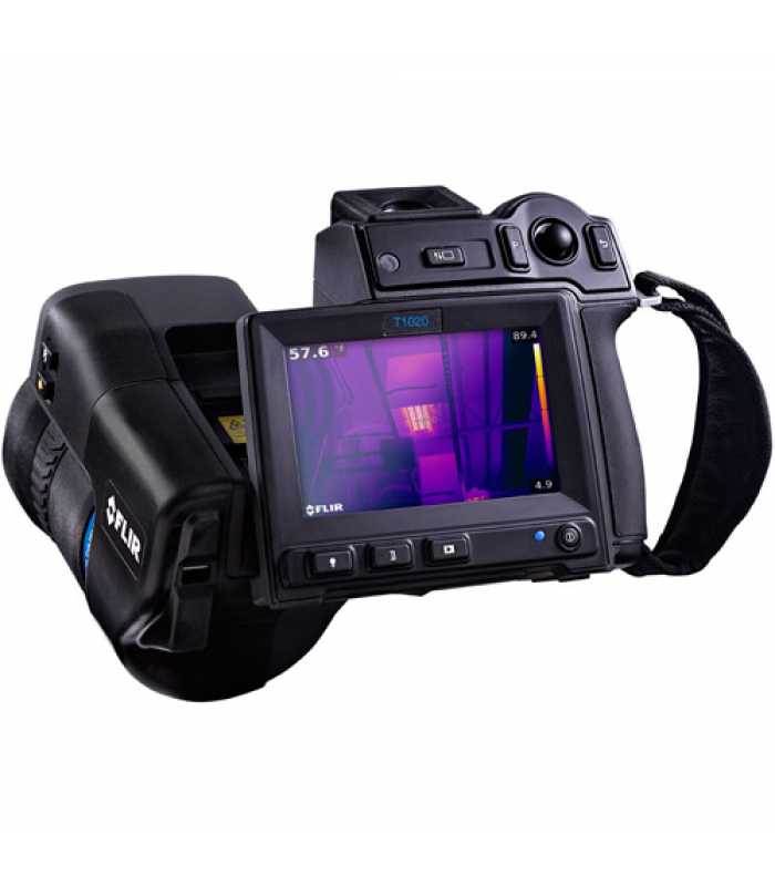 FLIR T1020-KIT-12 [72501-0104] HD Thermal Imaging Camera with Built-in Viewfinder, MSX and UltraMax Technologies and FLIR Tools+, 12° and 28° Lenses